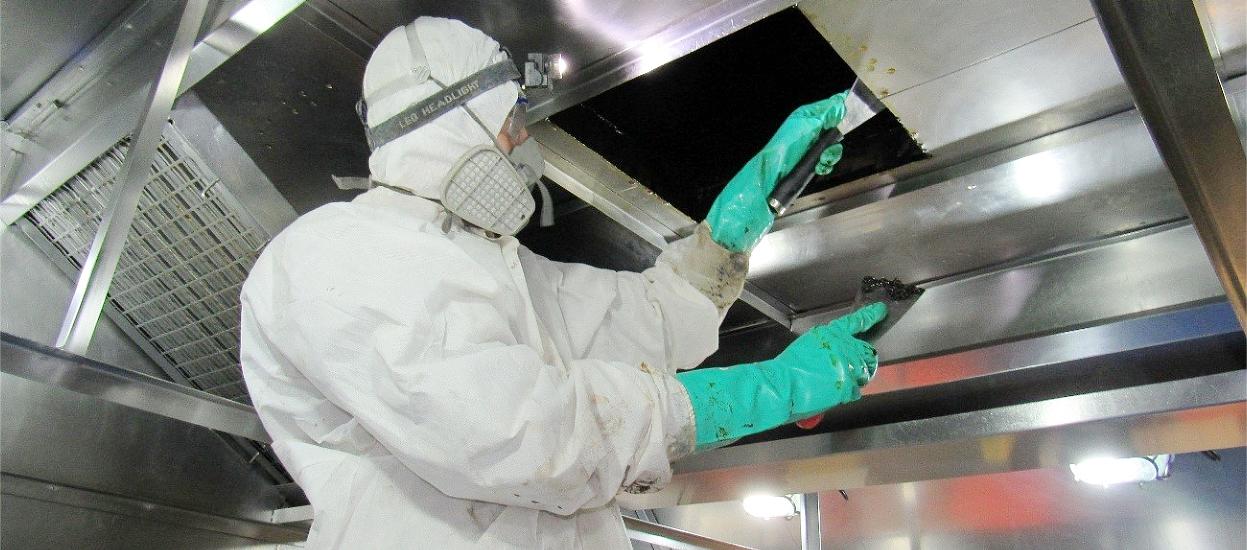 Limpieza de campanas extractoras de cocina industrial